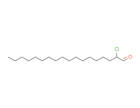 Molecular Structure of 603988-52-9 (Octadecanal, 2-chloro-)