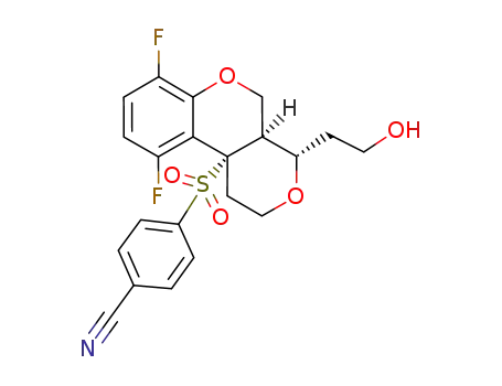 C<sub>21</sub>H<sub>19</sub>F<sub>2</sub>NO<sub>5</sub>S