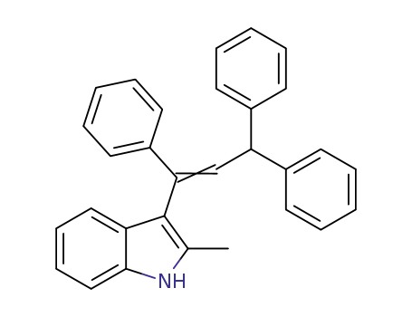 1,1-diphenyl-3-(2-methylindol-3-yl)-3-propene