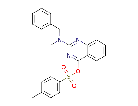 2-(N-benzyl-N-methylamino)quinazolin-4-yl 4-methylbenzenesulfonate