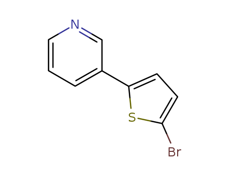Pyridine, 3-(5-bromo-2-thienyl)-