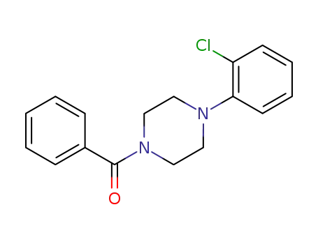 Molecular Structure of 20386-34-9 ([4-(2-chlorophenyl)piperazin-1-yl](phenyl)methanone)