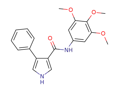 N-(3,4,5-trimethoxyphenyl)-4-phenyl-1H-pyrrole-3-carboxamide