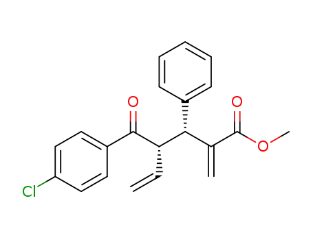 (3R,4S)-methyl 4-(4-chlorobenzoyl)-2-methylene-3-phenylhex-5-enoate