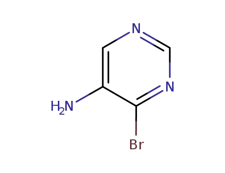 Molecular Structure of 849353-34-0 (5-AMINO-4-BROMOPYRIMIDINE)