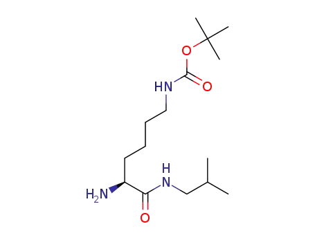 tert-butyl (S)-(5-amino-6-(isobutylamino)-6-oxohexyl)carbamate