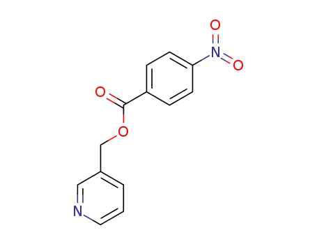 Molecular Structure of 26364-05-6 (3-pyridylmethyl-4-nitrobenzoate)