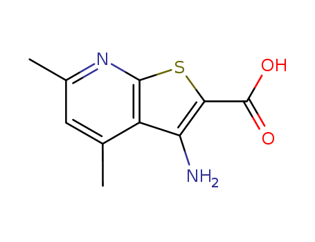 Thieno[2,3-b]pyridine-2-carboxylicacid, 3-aMino-4,6-diMethyl-