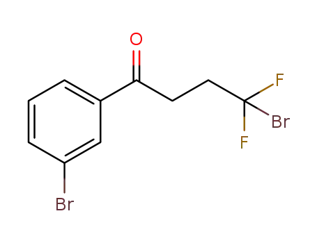 4-bromo-1-(3-bromophenyl)-4,4-difluorobutan-1-one