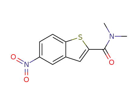 N,N-DIMETHYL-5-NITRO-1-BENZOTHIOPHENE-2-CARBOXAMIDE