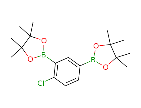 2,2′-(4-chloro-1,3-phenylene)bis(4,4,5,5-tetramethyl-1,3,2-dioxaborolane)