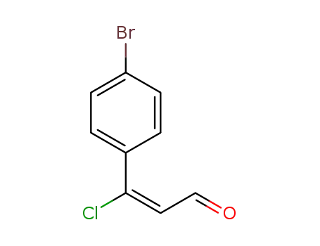 (E)-3-(4-bromophenyl)-3-chloro-prop-2-enal