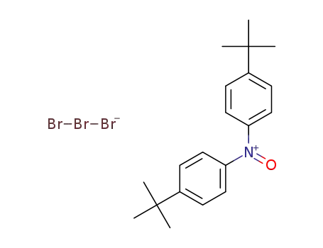 Molecular Structure of 1457935-54-4 (bis(4-tert-butylphenyl)oxoammoniumtribromide)