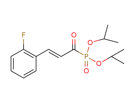 (E)-diisopropyl (3-(2-fluorophenyl)acryloyl)phosphonate