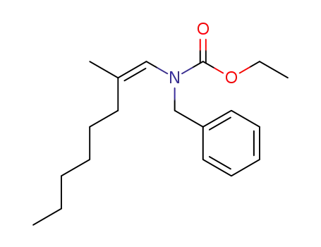 (Z)-ethyl benzyl(2-methyloct-1-en-1-yl)carbamate