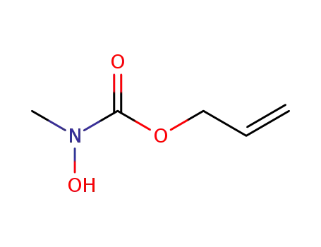 Molecular Structure of 15151-43-6 (allyl hydroxy(methyl)carbamate)