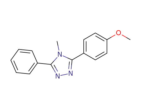 3-(4-methoxyphenyl)-4-methyl-5-phenyl-4H-1,2,4-triazole