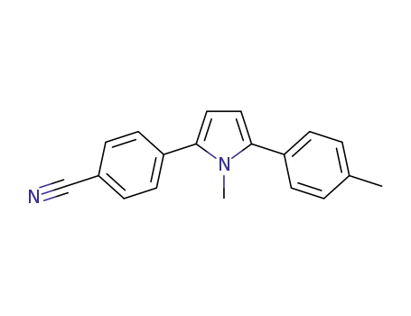 4-(1-methyl-5-p-tolylpyrrol-2-yl)-benzonitrile