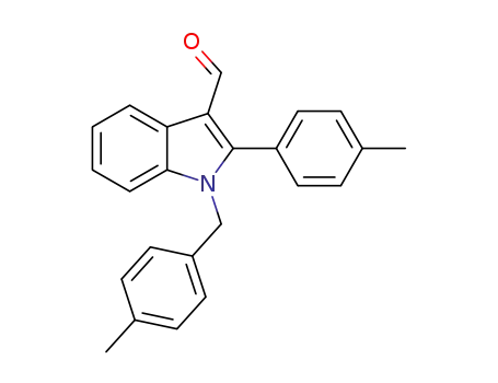 1-(4-methylbenzyl)-2-p-tolyl-1H-indole-3-carbaldehyde
