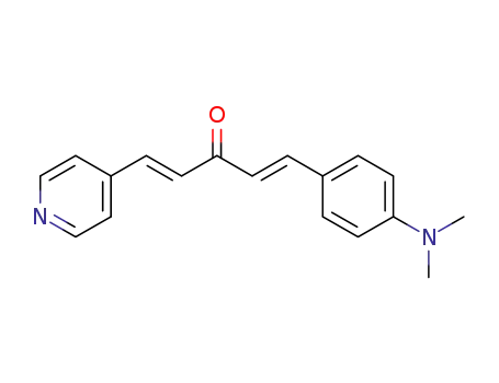 (1E,4E)-1-[4-(dimethylamino)phenyl]-5-(pyridin-4-yl)penta-1,4-dien-3-one