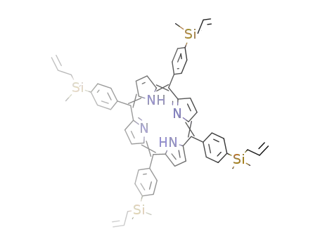 meso-tetrakis(4-allyldimethylsilylphenyl)porphyrin