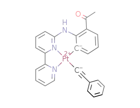 Molecular Structure of 1451255-10-9 (C<sub>26</sub>H<sub>19</sub>N<sub>3</sub>OPt)