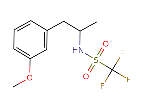 1,1,1-trifluoro-N-(1-(3-methoxyphenyl)propan-2-yl)methanesulfonamide