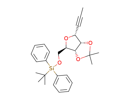 4,7-anhydro-8-O-(tert-butyldiphenylsilyl)-1,2,3-trideoxy-5,6-O-isopropylidene-D-altro-oct-2-ynitol
