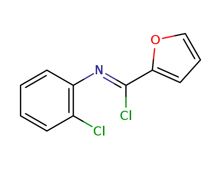 (Z)-N-(2-chlorophenyl)furan-2-carbimidoyl chloride