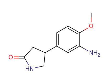 4-(3-amino-4-methoxyphenyl)pyrrolidin-2-one
