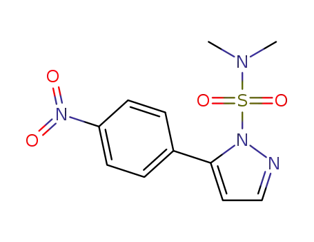 N,N-dimethyl-5-(4-nitrophenyl)-1H-pyrazole-1-sulfonamide