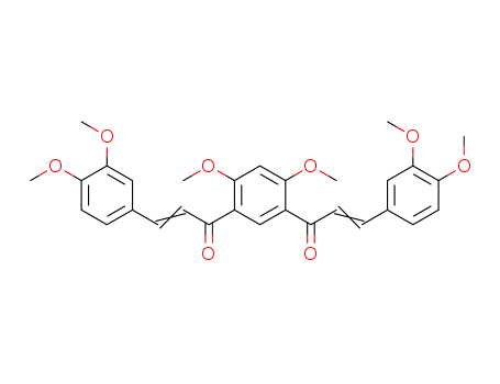 1-{2,4-dimethoxy-5-[3-(3,4-dimethoxyphenyl)-2-propenoyl]phenyl}-3-(3,4-dimethoxyphenyl)-2-propen-1-one
