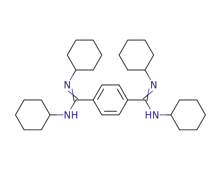 1,4-benzenebis(N,N′-dicyclohexylamidine)