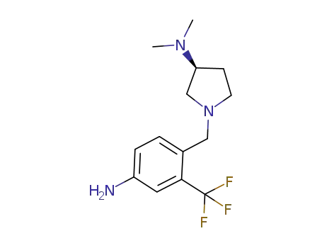 [(S)-1-(4-amino-2-trifluoromethyl-benzyl)-pyrrolidin-3-yl]-dimethyl-amine
