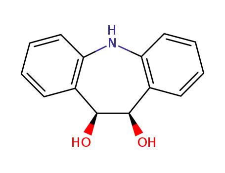 Molecular Structure of 56211-73-5 (IMinostilbene-10,11-dihydrodiol)