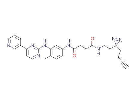 C<sub>27</sub>H<sub>28</sub>N<sub>8</sub>O<sub>2</sub>