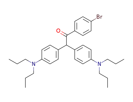 1-(4-bromophenyl)-2,2-bis(4-(dipropylamino)phenyl)ethanone