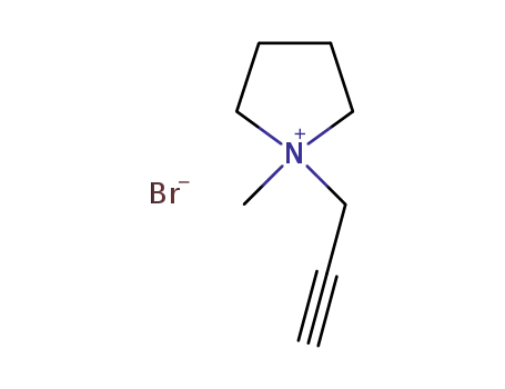 Molecular Structure of 1337983-01-3 (1-propargyl-1-methylpyrrolidinium bromide)