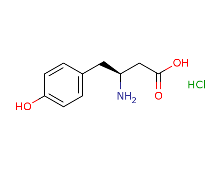 Benzenebutanoic acid, b-amino-4-hydroxy-, hydrochloride(1:1), (bS)-