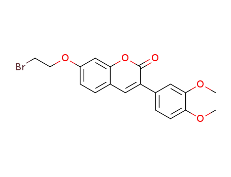 7-(2-bromoethoxy)-3-(3,4-dimethoxyphenyl)-2H-chromen-2-one