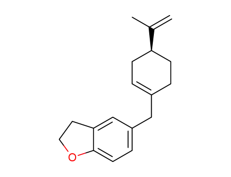 (S)-5-((4-(prop-1-en-2-yl)cyclohex-1-en-1-yl)methyl)-2,3-dihydrobenzofuran