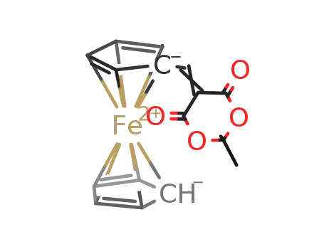 2,2-dimethyl-5-ferrocenylmethylene-1,3-dioxane-4,6-dione