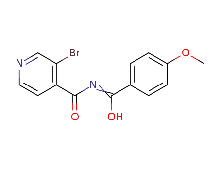 sodium (3-bromoisonicotinoyl)(4-methoxybenzoyl)amide