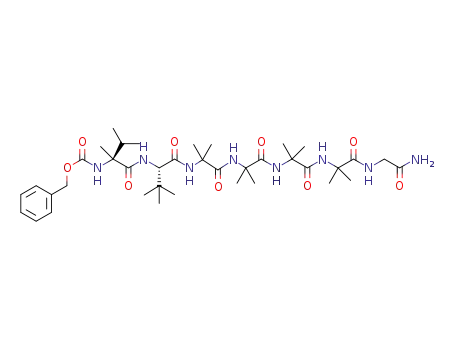 Cbz-L-α-methylvaline-t-Leu-Aib<sub>4</sub>-GlyNH<sub>2</sub>