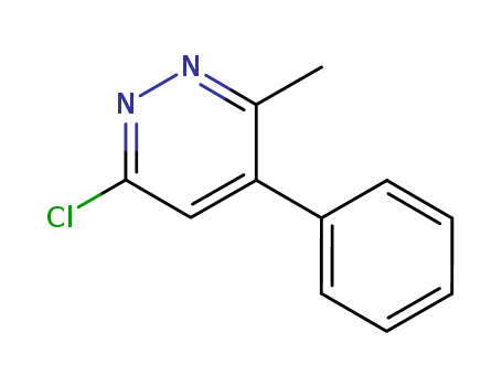 Pyridazine, 6-chloro-3-methyl-4-phenyl-