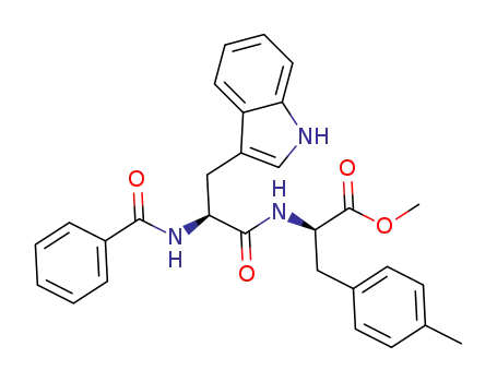 N-(N-benzoyl-L-tryptophanyl)-para-methyl-D-phenylalanine methyl ester