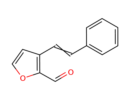 2-formyl-3-styrylfuran