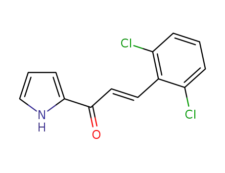 (E)-3-(2,6-dichlorophenyl)-1-(1H-pyrrol-2-yl)prop-2-en-1-one