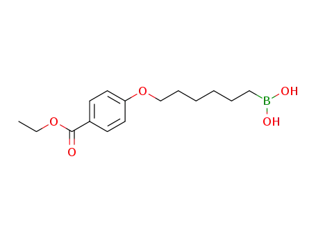 6-(4-(ethoxycarbonyl)phenoxy)hexylboronic acid