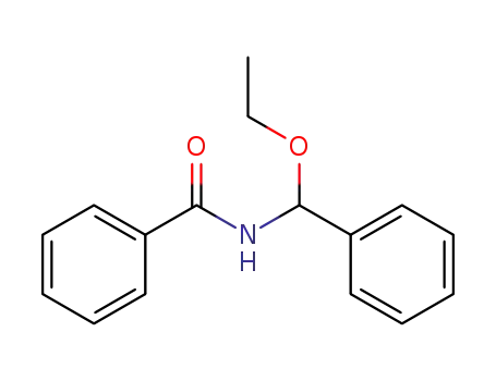 Molecular Structure of 15563-54-9 (Benzamide, N-(ethoxyphenylmethyl)-)